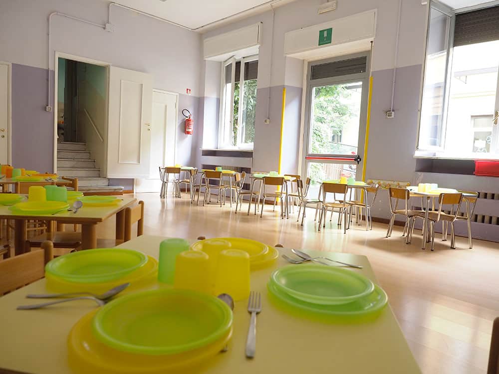 Scuola dell'infanzia a Milano con cucina interna